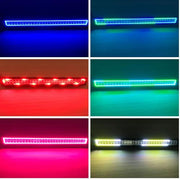 31.5" RGB Chasing Halo Light Bar With Bluetooth App Remote Control-Vivid Light Bars