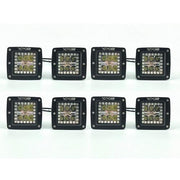 3.2" 30W RGB Chasing Halo LED Cubes/Pods With Bluetooth App Remote Control-Vivid Light Bars