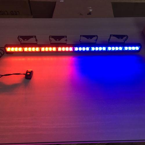 35.4" 32w LED Flash Light with 6 kinds of strobe pattern-led flash lights-Vivid Light Bars