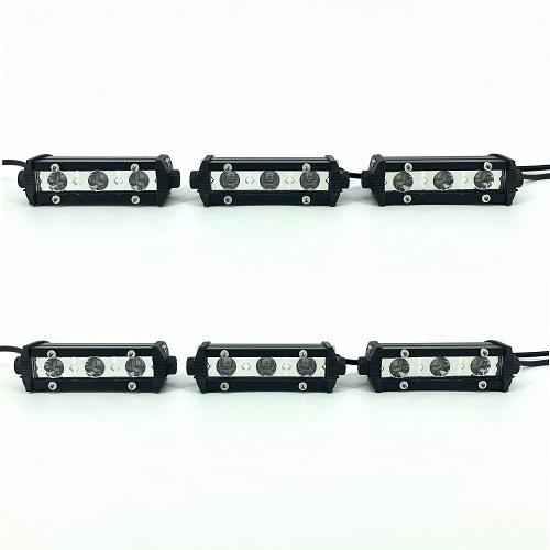 4'' 9W Ultra Slim Strobe Light Bar-Vivid Light Bars