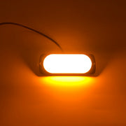 4.5'' 12W 12-LED Double Row Car Truck emergency strobe lights Side Flash warning Light-Vivid Light Bars