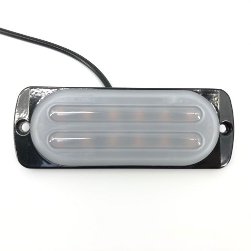 4.5'' 12W 12-LED Double Row Car Truck emergency strobe lights Side Flash warning Light-Vivid Light Bars