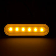 4.5'' 6W 6-LED Car Truck Emergency Warning LED Strobe Side Flash Light-led flash lights-Vivid Light Bars