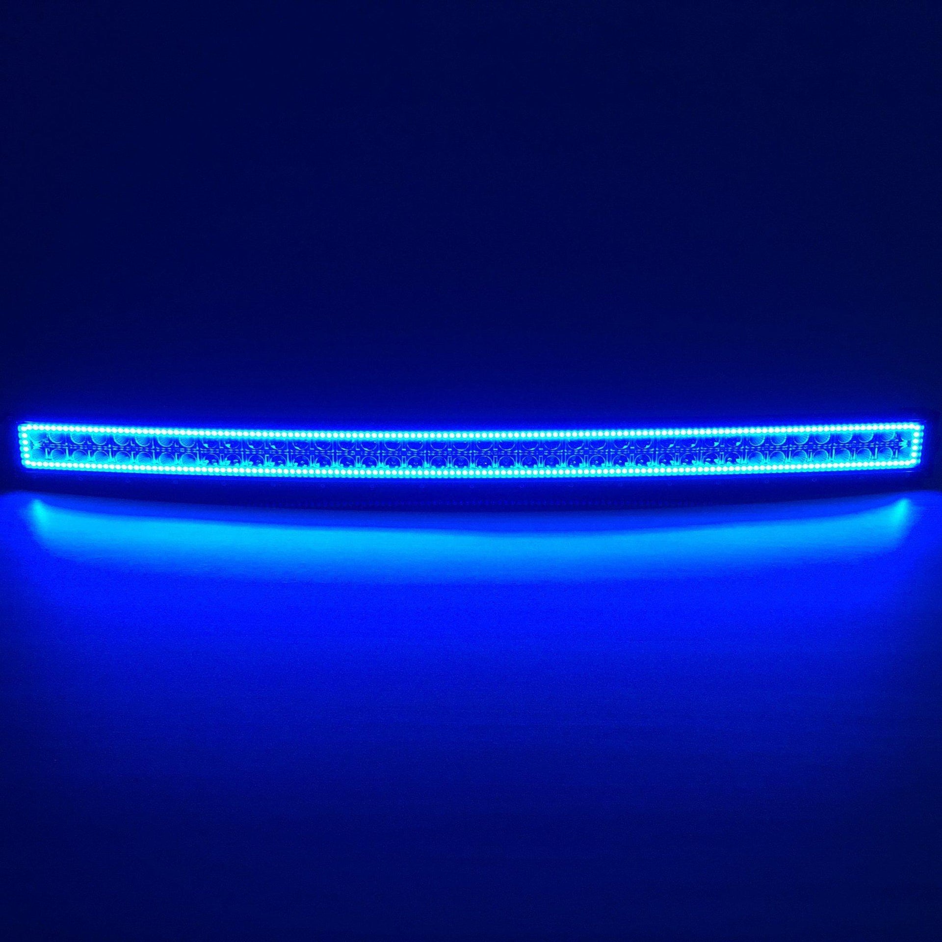 41.5" RGB Halo Curved Light Bar With Bluetooth Remote Control-RGB Halo Curved Light Bar-Vivid Light Bars