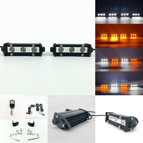 4'' 9W Ultra Slim Strobe Light Bar-Vivid Light Bars