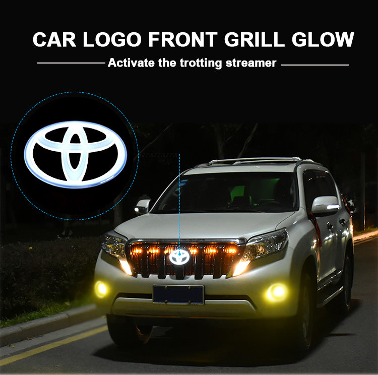 Toyota emblem 2014-2017 Prado front led toyota symbol light - Vivid Light Bars