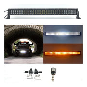 50" Dual Color Strobe Curved Light Bar-Color Changing Curved Light Bar-Vivid Light Bars