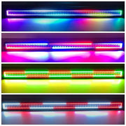 50" RGB Chasing Halo Light Bar With Bluetooth App Remote Control-Vivid Light Bars