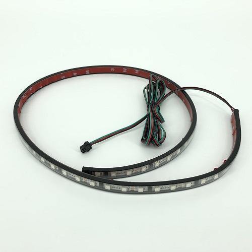 50cm/ 100cm RGB Chasing Exterior Flexible LED Strip Light with Bluetooth Remote-Universal LED DRL-Vivid Light Bars