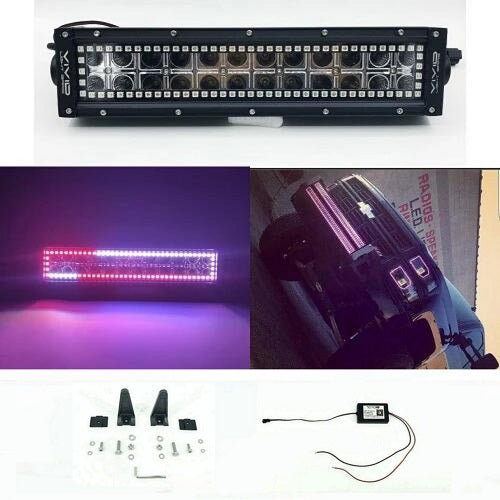 50" RGB Chasing Halo Light Bar With Bluetooth App Remote Control-Vivid Light Bars