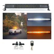 52" Dual Color Strobe Curved Light Bar-Color Changing Curved Light Bar-Vivid Light Bars