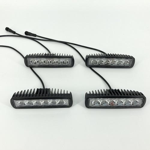 6 inch Led Work Light Bar Led Pods Off Road Lamp 18W-New Arrival-Vivid Light Bars