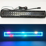 6.5"/ 9"/ 11.8"/ 14.5"/ 17.3"/ 20"/ 22.5"/ 28"/ 30.7"/ 36"/ 44"/ 50" 4D Lens RGB Chasing Halo Light Bar with Slide Bracket ---Vivid Light Bars