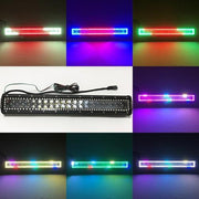 RGB Chasing LED Light Bars- 4D Lens-Vivid Light Bars