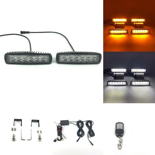 6 inch Led Work Light Bar Led Pods Off Road Lamp 18W-New Arrival-Vivid Light Bars