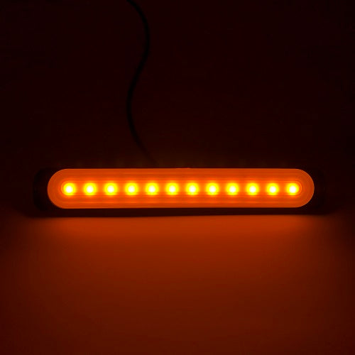 7.5'' 12W 12-LED Car Truck Emergency Warning LED Strobe Side Flash Light-led flash lights-Vivid Light Bars