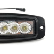 7.3 inch Alternate/ Sync Flash LED Work Light Bar Flush Mount Led Pods Off Road Lamp 18W-New Arrival-Vivid Light Bars