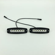 7.3 inch Alternate/ Sync Flash LED Work Light Bar Flush Mount Led Pods Off Road Lamp 18W-New Arrival-Vivid Light Bars