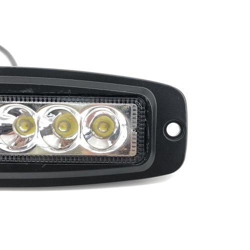 7.3 inch Alternate/ Sync Flash LED Work Light Bar Flush Mount Led Pods Off Road Lamp 18W-New Arrival-Vivid Light Bars