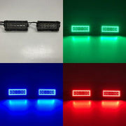 7.5" RGB Halo LED Light Bar with Bluetooth App Remote Control-Vivid Light Bars