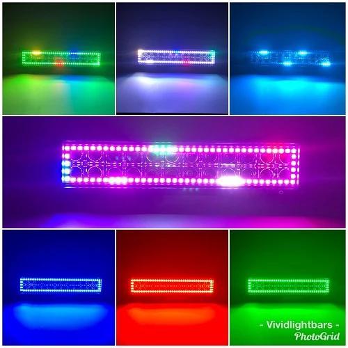 Add RGB/ Chaisng Halo for Light Bar & Pods - Vivid Light Bars