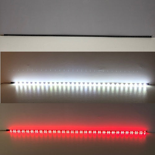 60.5" Turn Signal & Brake Light Bar Strip Flexible LED Plate Truck Tail Lights-Flexible RGB Strip Lights-Vivid Light Bars