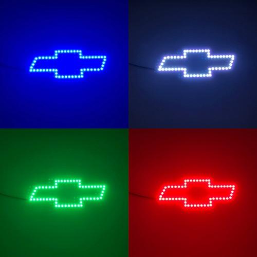 Chevy bowtie emblem/chevy symbol rgb halo with bluetooth controller-Vivid Light Bars