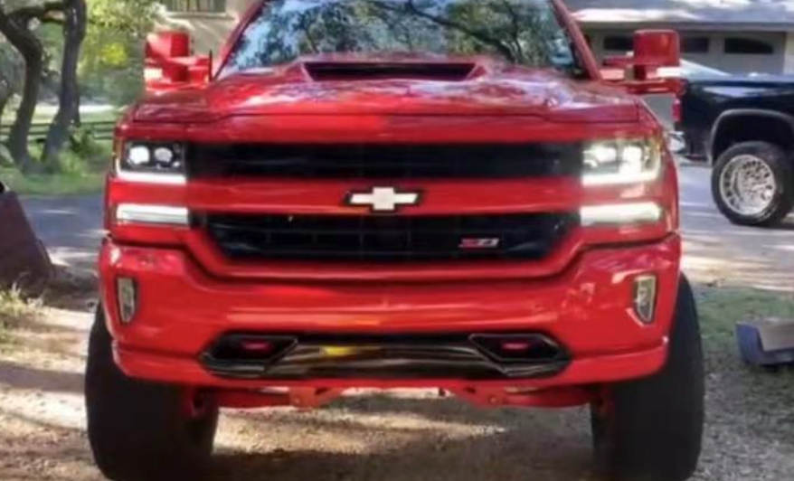 Chevy logo Silverado kurrod 1500 front led chevrolet logo light - Vivid Light Bars