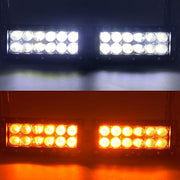 Dual Color Strobe 7.5 Inch Led Light Bar ( 2 Pack )-Color Changing Straight Light Bar-Vivid Light Bars