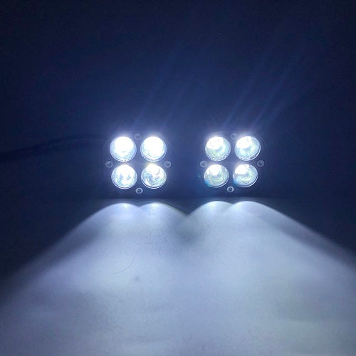 Super Bright 3Inch 40W LED Off Road Driving Lights Waterproof LED Fog Lights for Off Road 4X4 Wrangler Truck ATV UTV Boat 