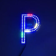 Ford Powerstroke RGB chasing flow emblem light Bluetooth App control-Vivid Light Bars