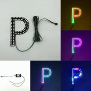 Ford Powerstroke RGB chasing flow emblem light Bluetooth App control-Vivid Light Bars