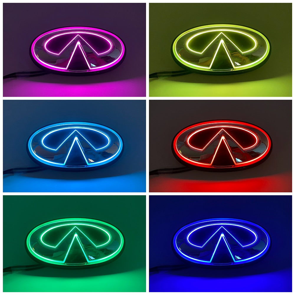 Infiniti logo car led front emblem light - Vivid Light Bars