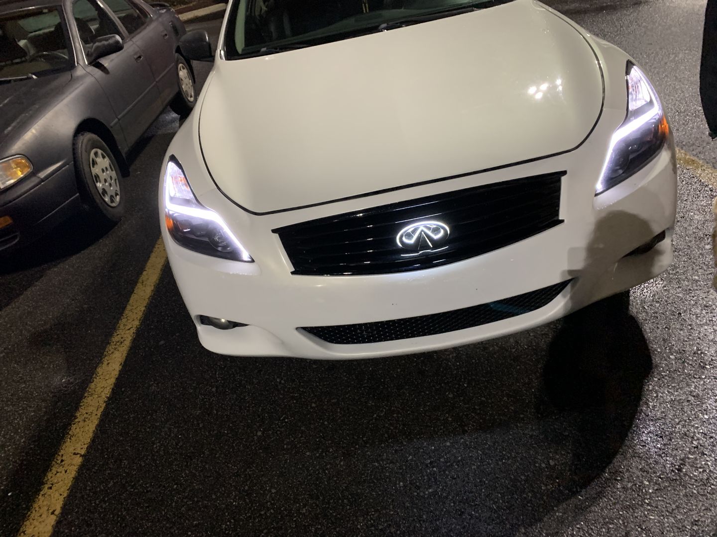 Infiniti logo car led front emblem light - Vivid Light Bars