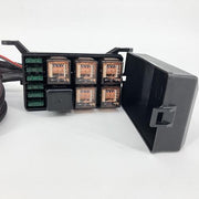 New Switch Control Panel 12V/24V Electronic Relay System Circuit Control Box Waterproof Fuse Relay Box Wiring Harness Assemblies-Accessories-Vivid Light Bars