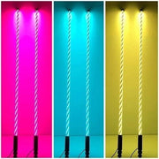 Package Deal of RGB LED Pods & RGB Rock Light Kits & RGB LED Whip Lights With Bluetooth App Remote Control-Vivid Light Bars