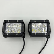Package of 1 Dual Color Light Bar & 2 Pack 4 Inch 30W LED Pods-Vivid Light Bars