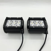 Package of 1 Dual Color Light Bar & 2 Pack 4 Inch 30W LED Pods-Vivid Light Bars