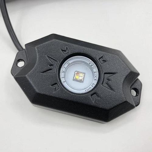 RGB+W Rock lights for trucks (6 packs) - Vivid Light Bars