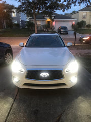 Infiniti logo car led front emblem light - Vivid Light Bars