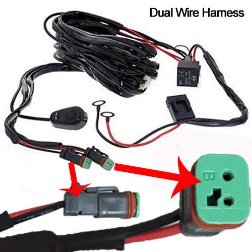 Regular dual /single / quad wire harness-Accessories-Vivid Light Bars