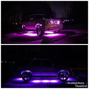 rgb rock lights (16 packs ) - Vivid Light Bars