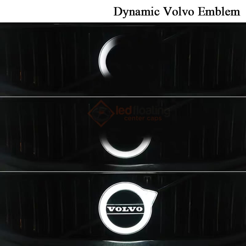 Volvo logo light S60/S90/XC40/XC60/XC90 led front volvo symbol light - Vivid Light Bars