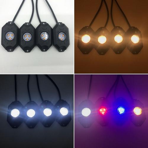 white rock lights (4 packs 60w) - Vivid Light Bars